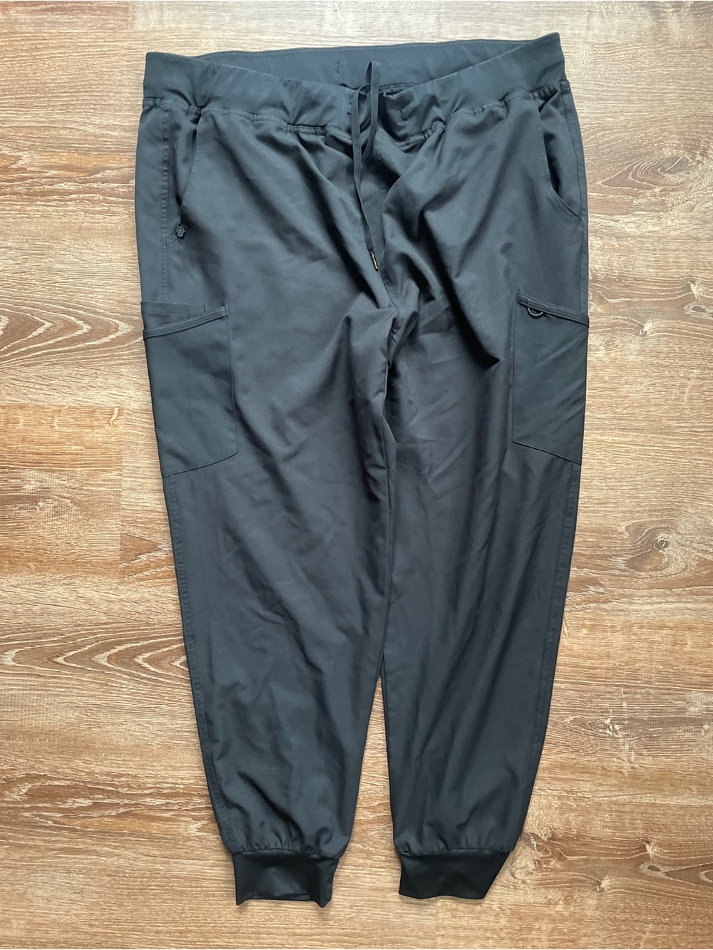 Zavate 3060 Black Cargo Jogger Scrub Pants Size XL
